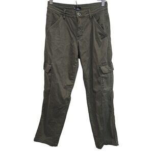 Kuhl Womens Cargo Pants Olive Green 2 Regular Style 6412‎